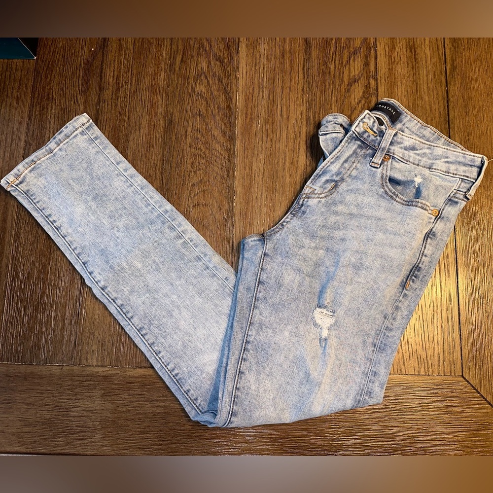 Aeropostale Light Blue Skinny Jeans